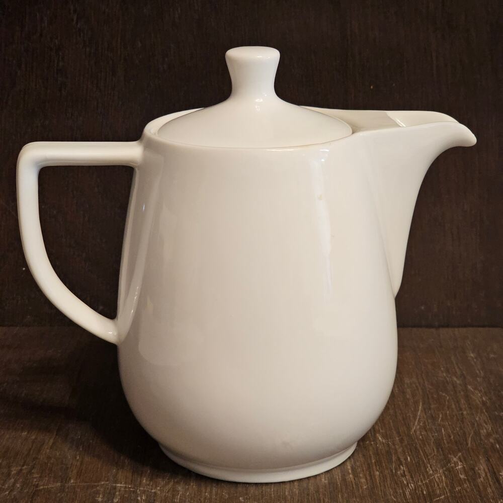 Replacement Gevalia Kaffe White Filter Drip Coffee Tea Maker & Lid (4-6 Cups)